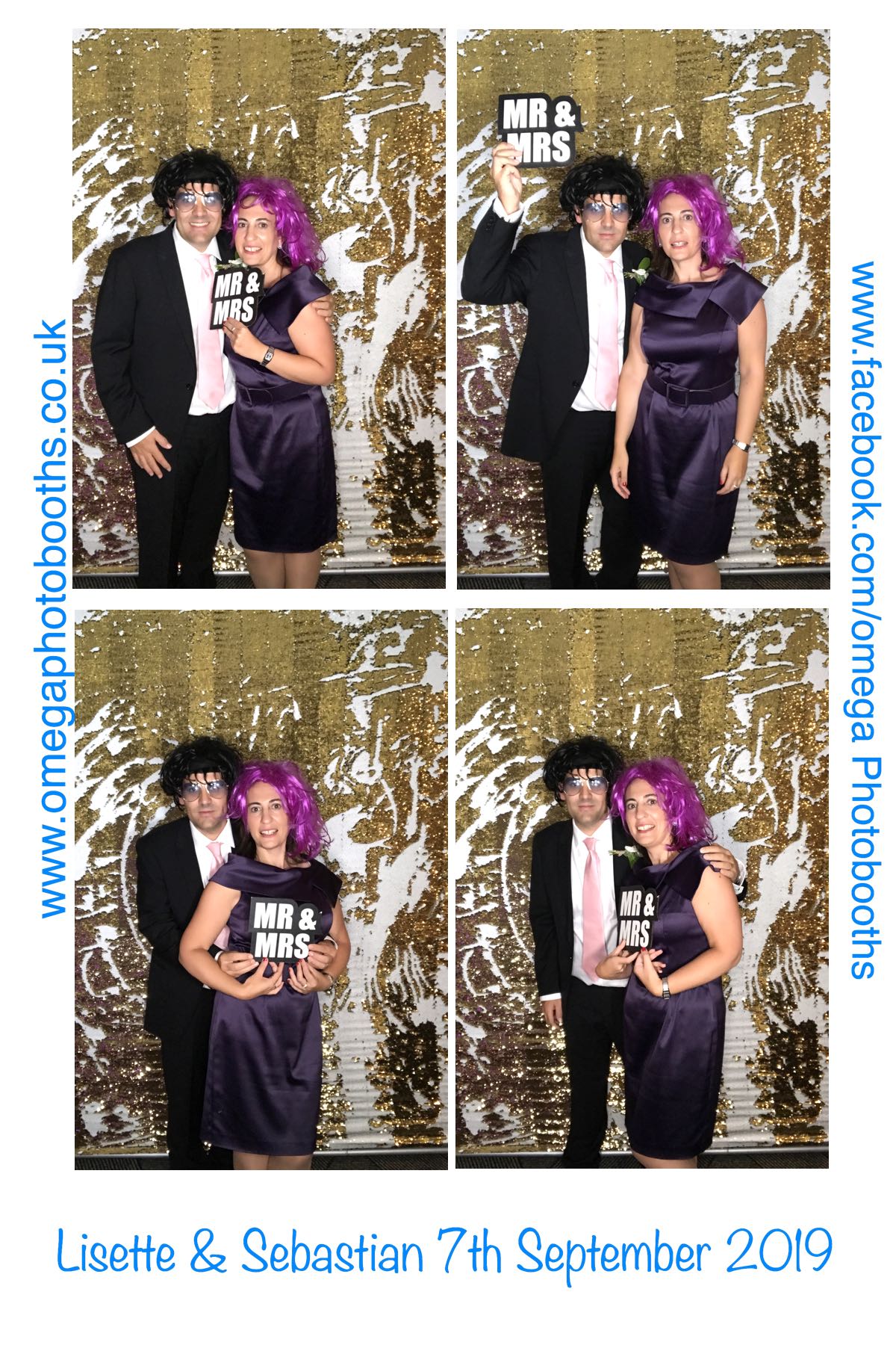 Lisette & Sebastian | View more photos from the event at gallery.omegaphotobooths.co.uk/u/Omega-Photobooths/Lisette-Sebastian